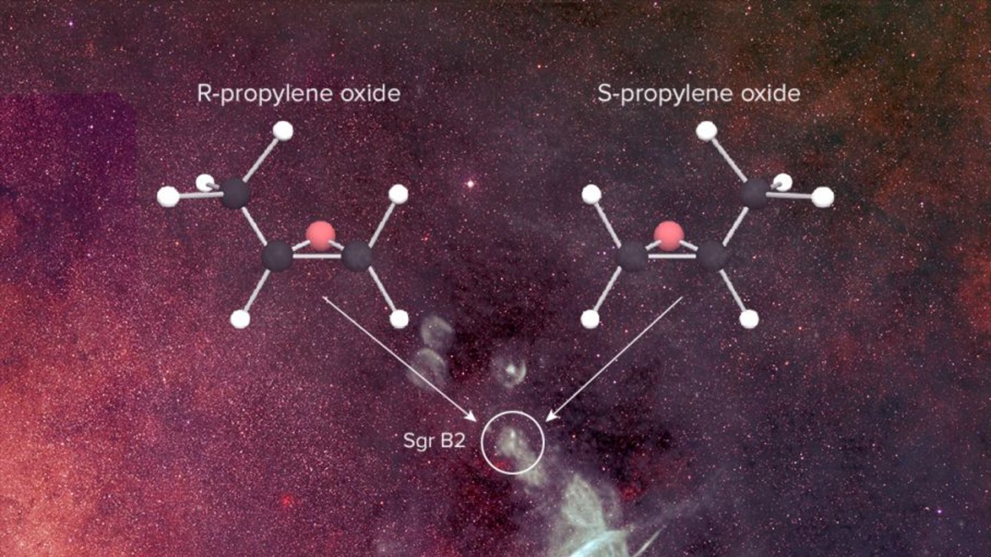 Welt Der Physik Erstmals Chirale Molek Le Im Interstellaren Raum Entdeckt