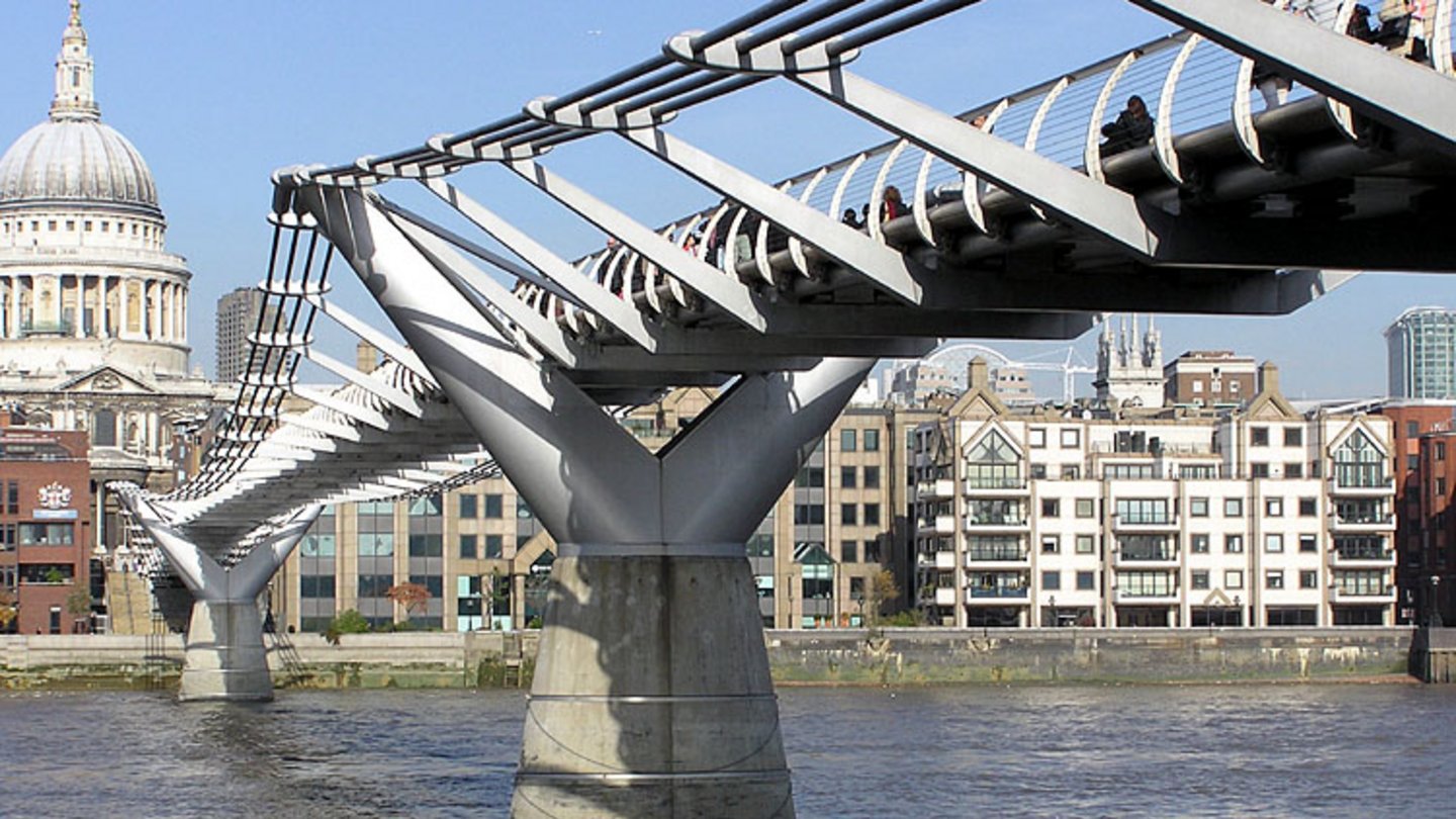 мост миллениум в лондоне
