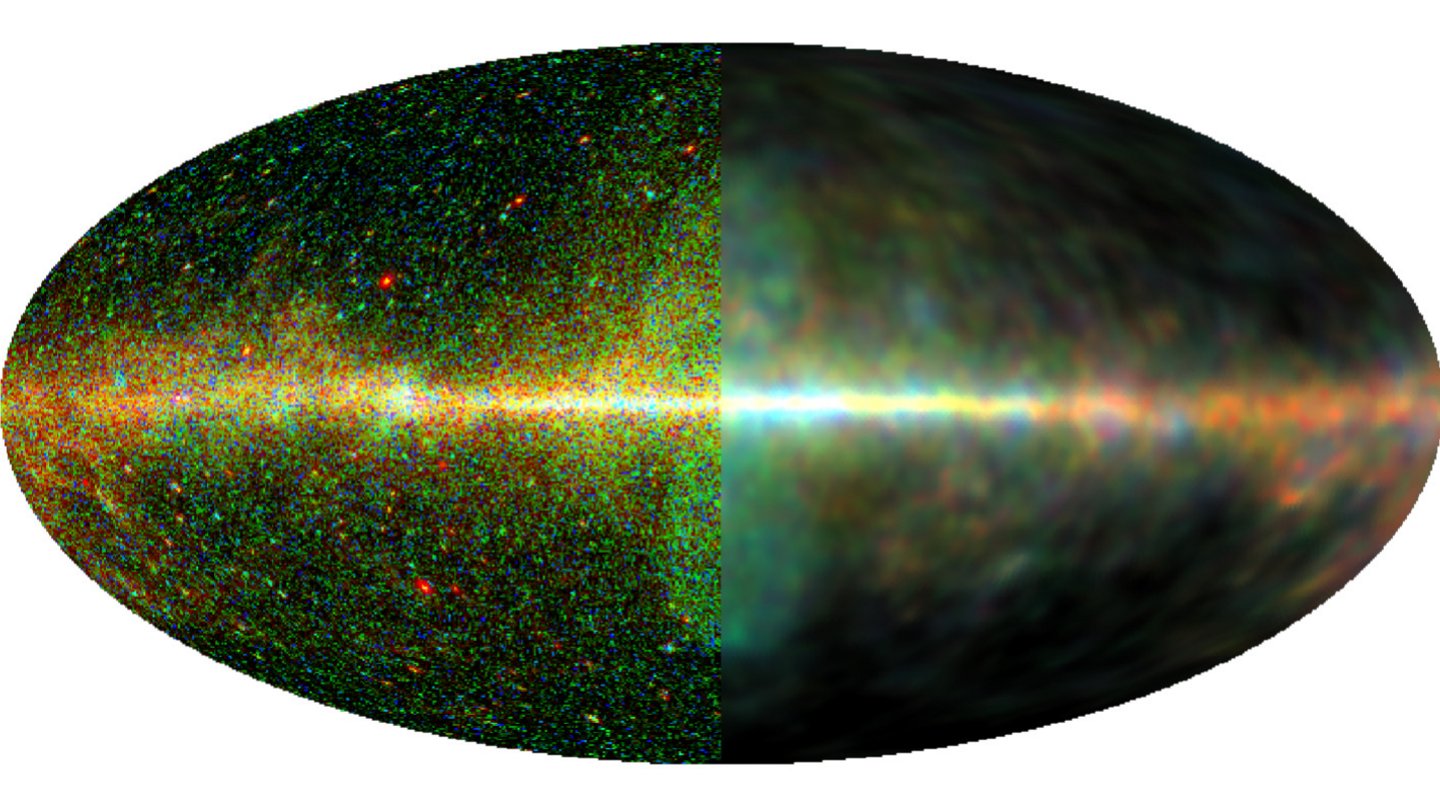Welt Der Physik Neue Gammastrahlungskarte Des Himmels
